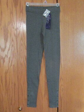 MILEY CYRUS / MAX AZRIA WOMEN'S JUNIOR'S SZ XS LEGGINGS HEATHER GRAY SWEATER NWT